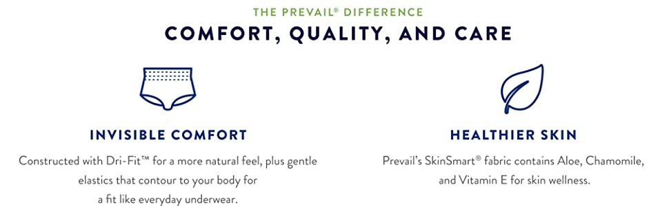 the prevail difference comfort quality and care